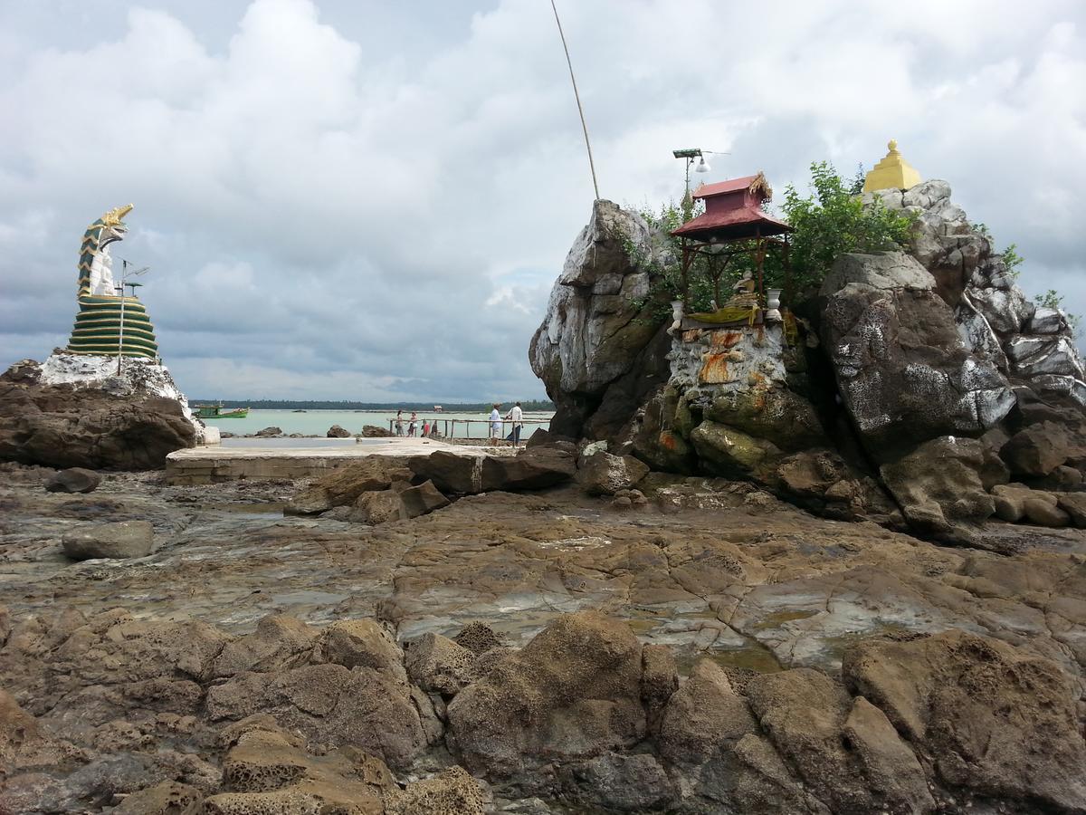 Ngwe Saung Garden Guest House Ngwesaung Ngoại thất bức ảnh